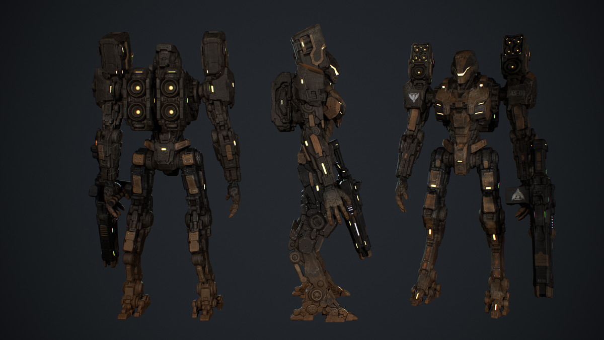 Aerial Strike Mech