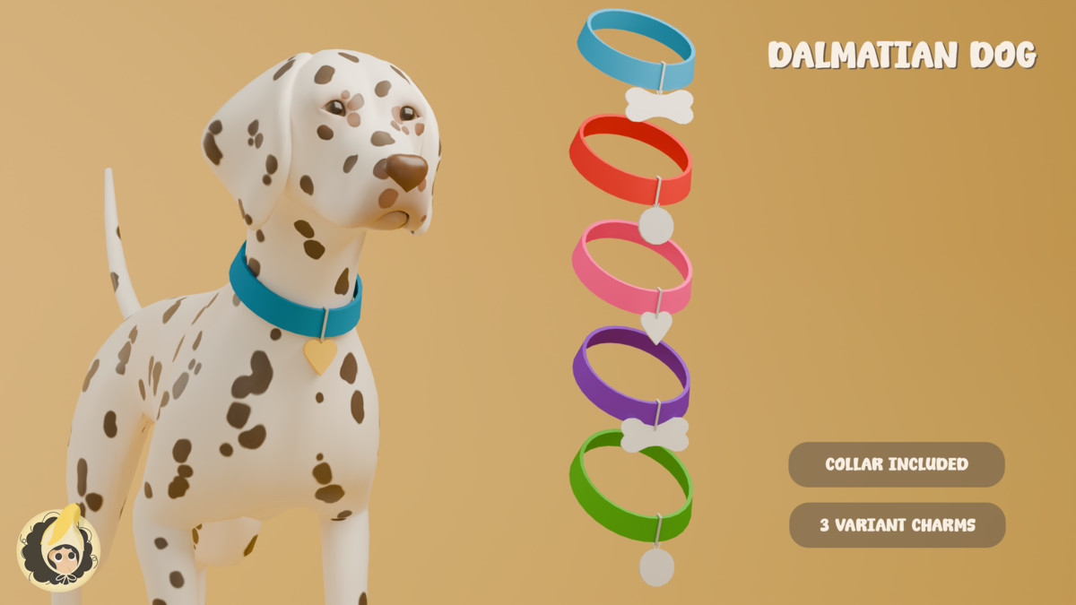 Animated Dalmatian Dog