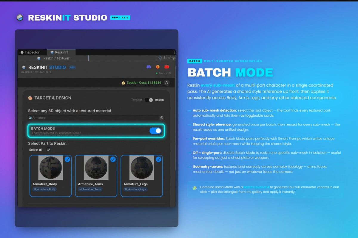 ReskinIT - AI Reskinning Pipeline