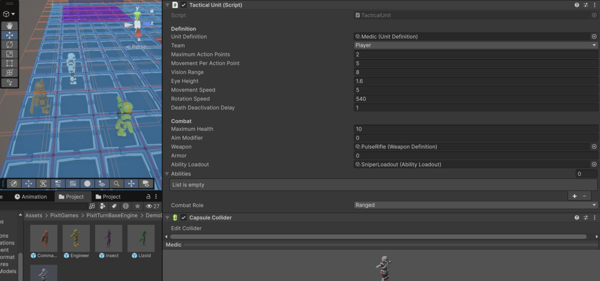 Pixit Turn-Based Tactics Kit