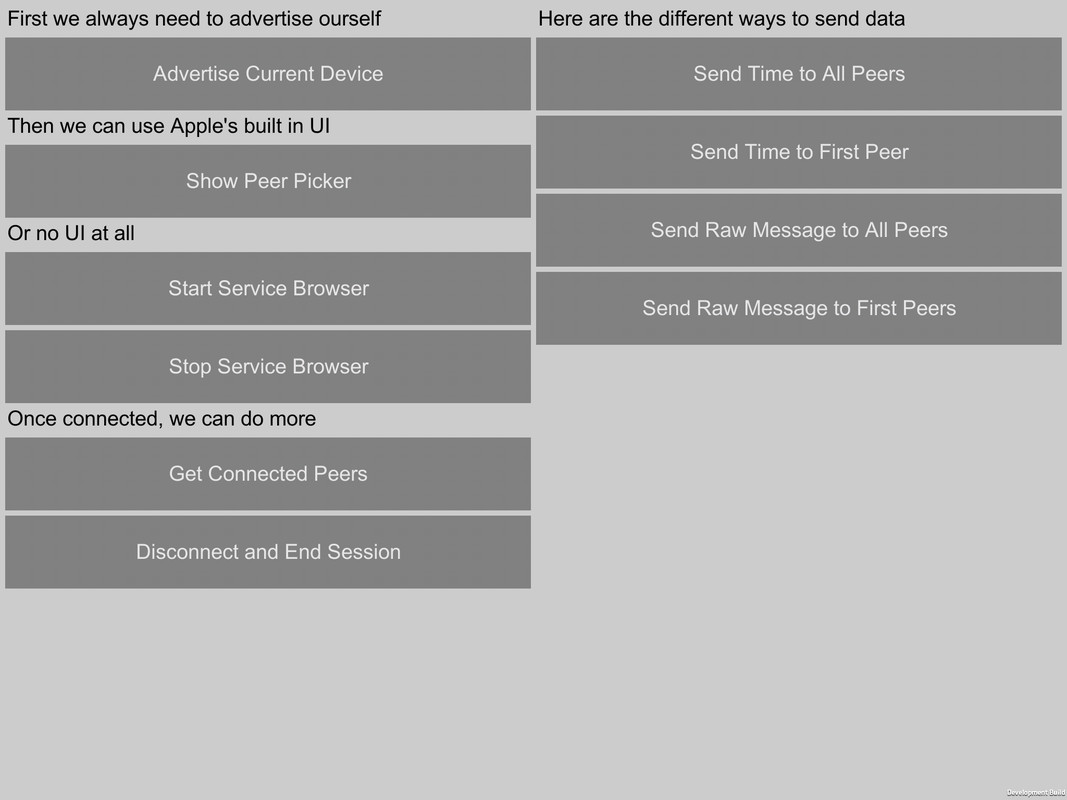 iOS, tvOS and macOS MultiPeer Local Multiplayer Plugin - AssetsDeals.pro