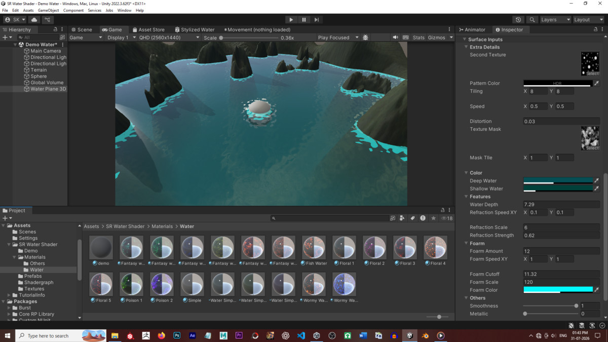 Water Shader by SR Kerala