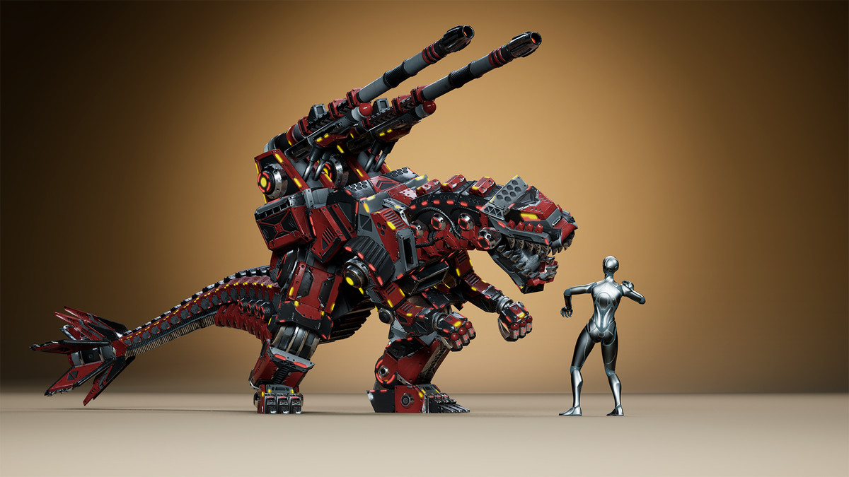 Sci-Fi Dino Gunner