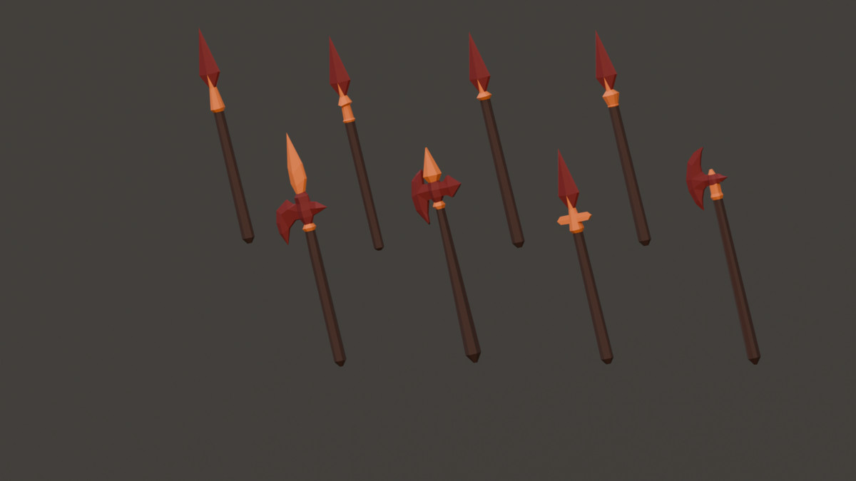 Fantasy Melee Weapons - Low Poly Pack