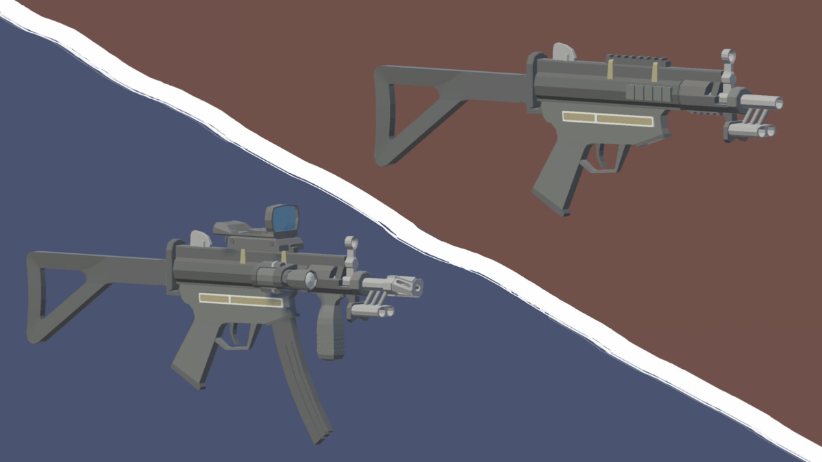 Stylized Fantasy Modular Guns