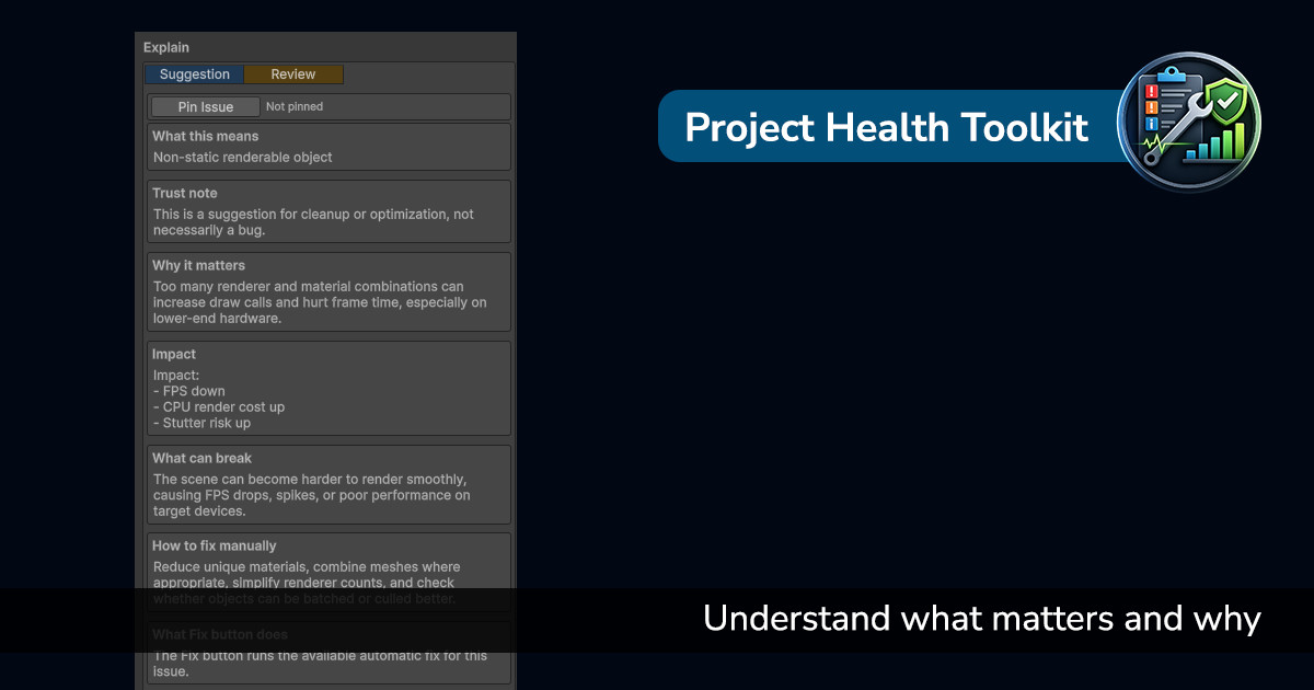 Project Health Toolkit – Scan, Understand & Fix Issues Fast