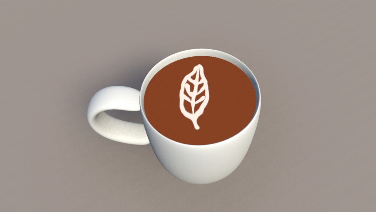 Simple Latte Art Drawing System