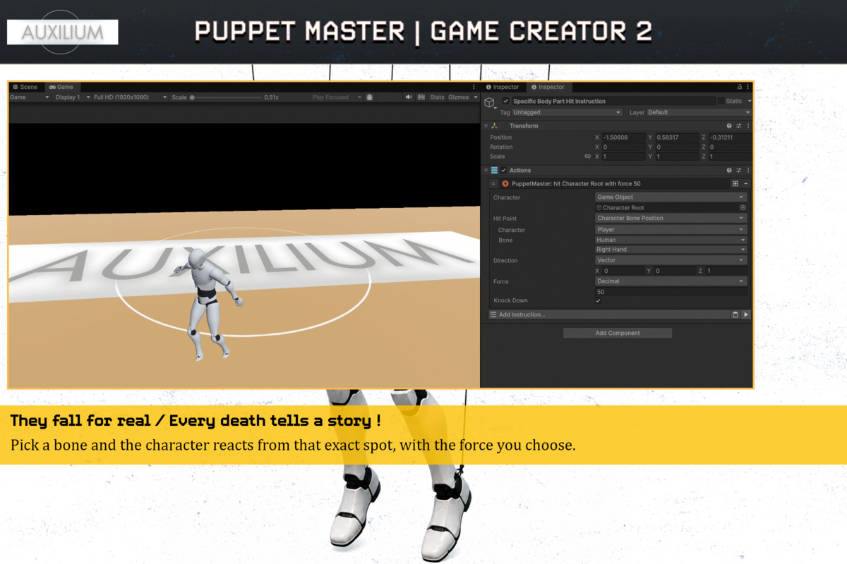 Puppet Master Integration | Game Creator 2