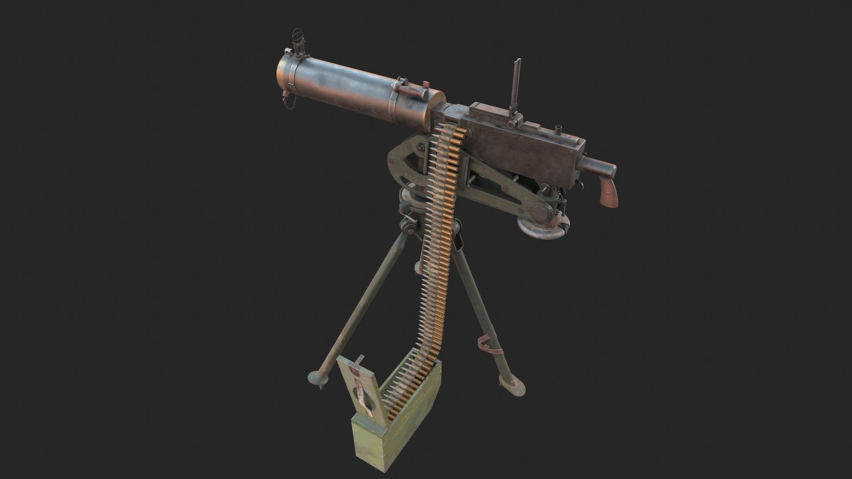 Browning M1917 Heavy Machine Gun