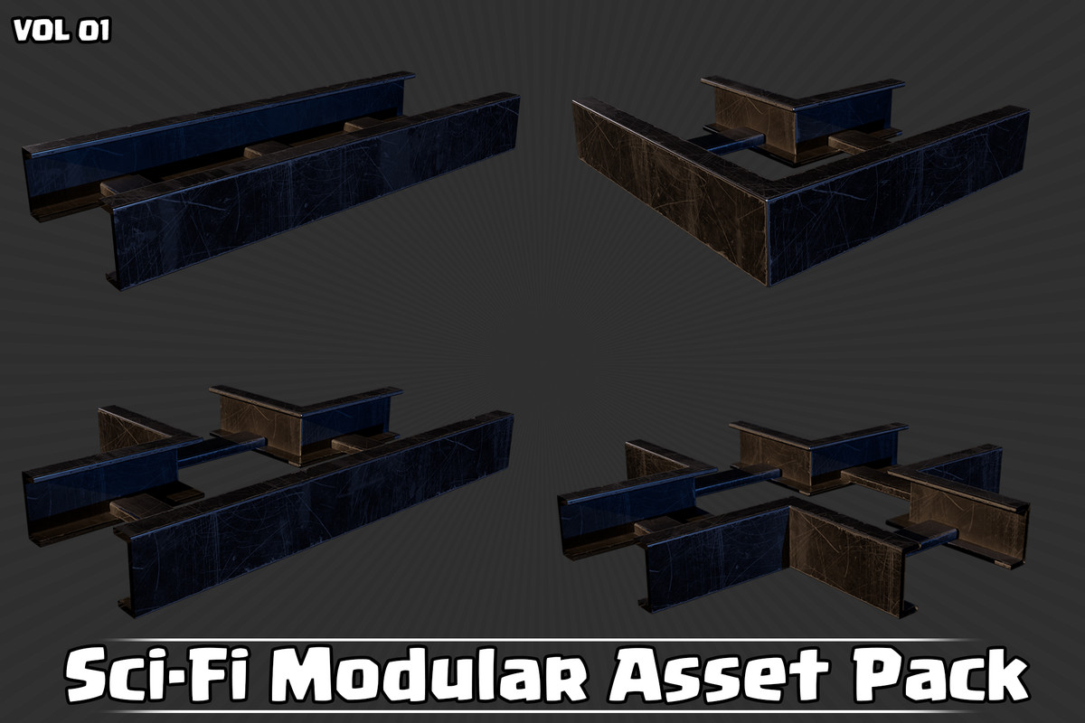 Sci-Fi Modular Assets