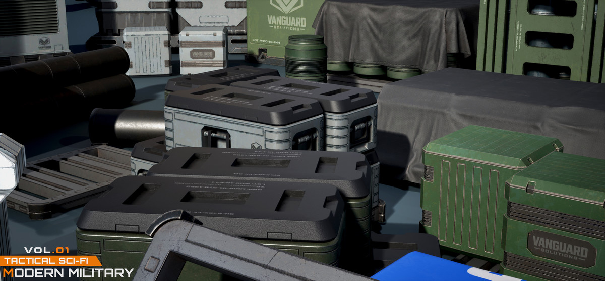 Tactical Sci-Fi: Modern Military Props Vol.01