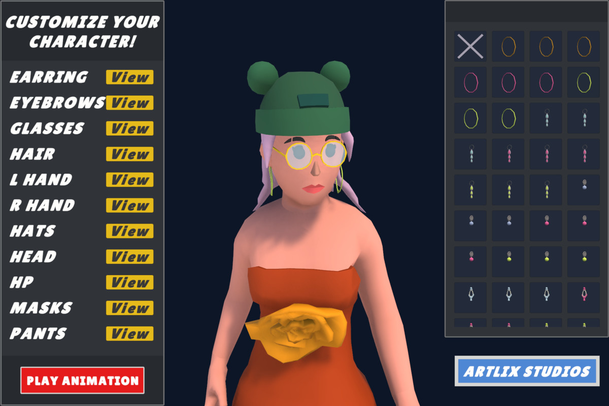 Customizable 3D City Characters Bundle