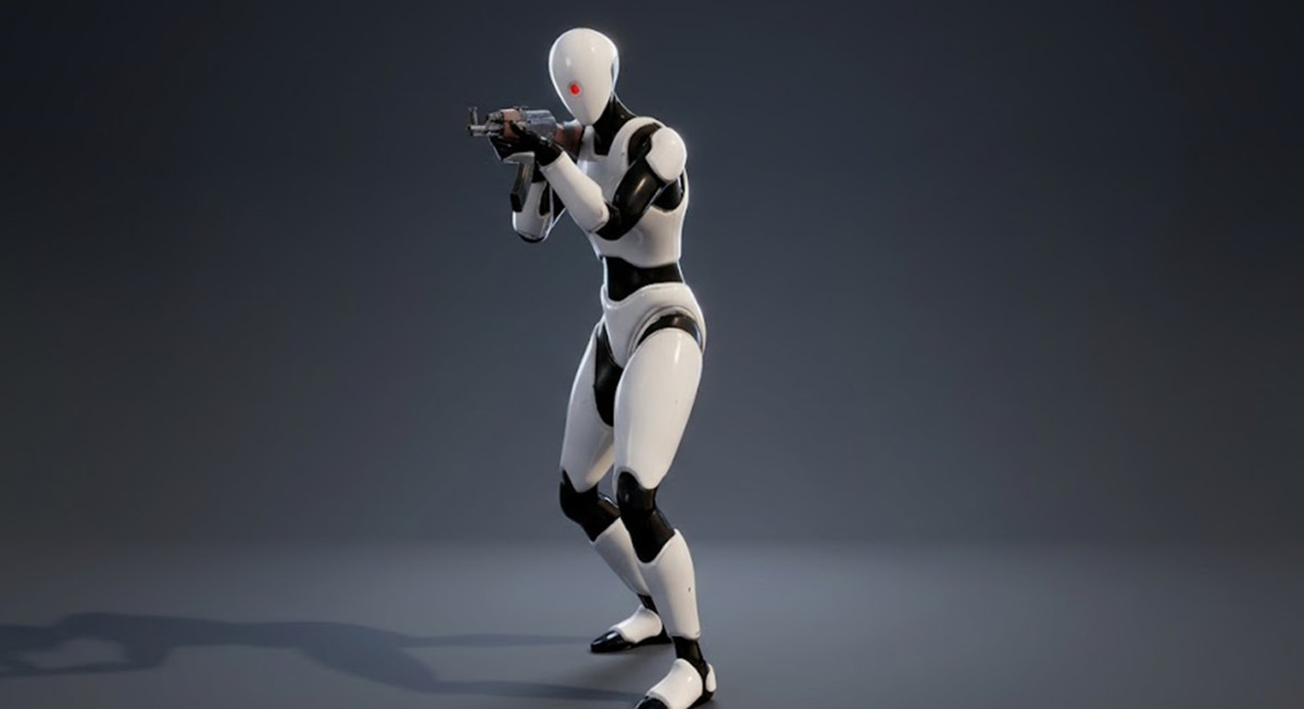 Female Rifle Movement Animation