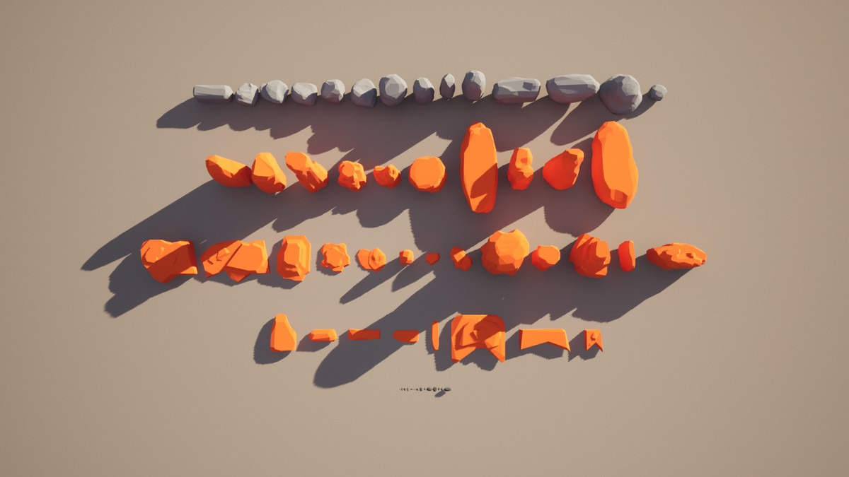 Lowpoly Rocks