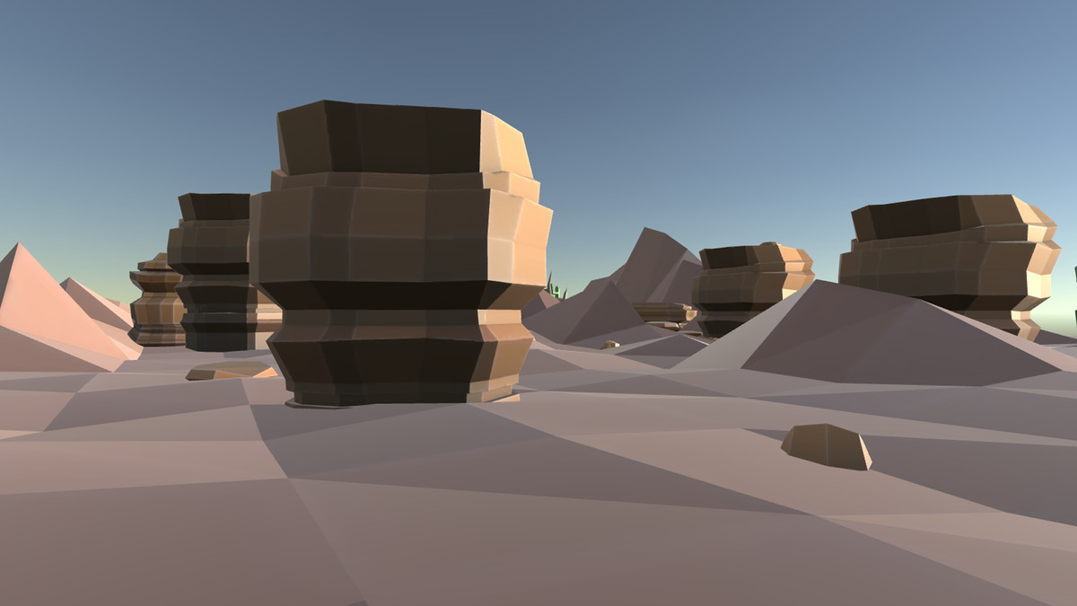 Desert Low Poly