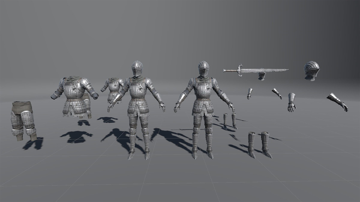 Dread Knight - Male and Female
