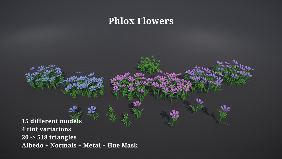 PIDI - COSY: Stylized Grass, Weeds and Wild Flowers Vol. 2