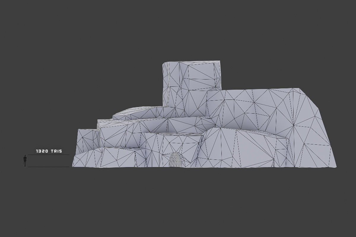 PolyArt Series - Cliffs