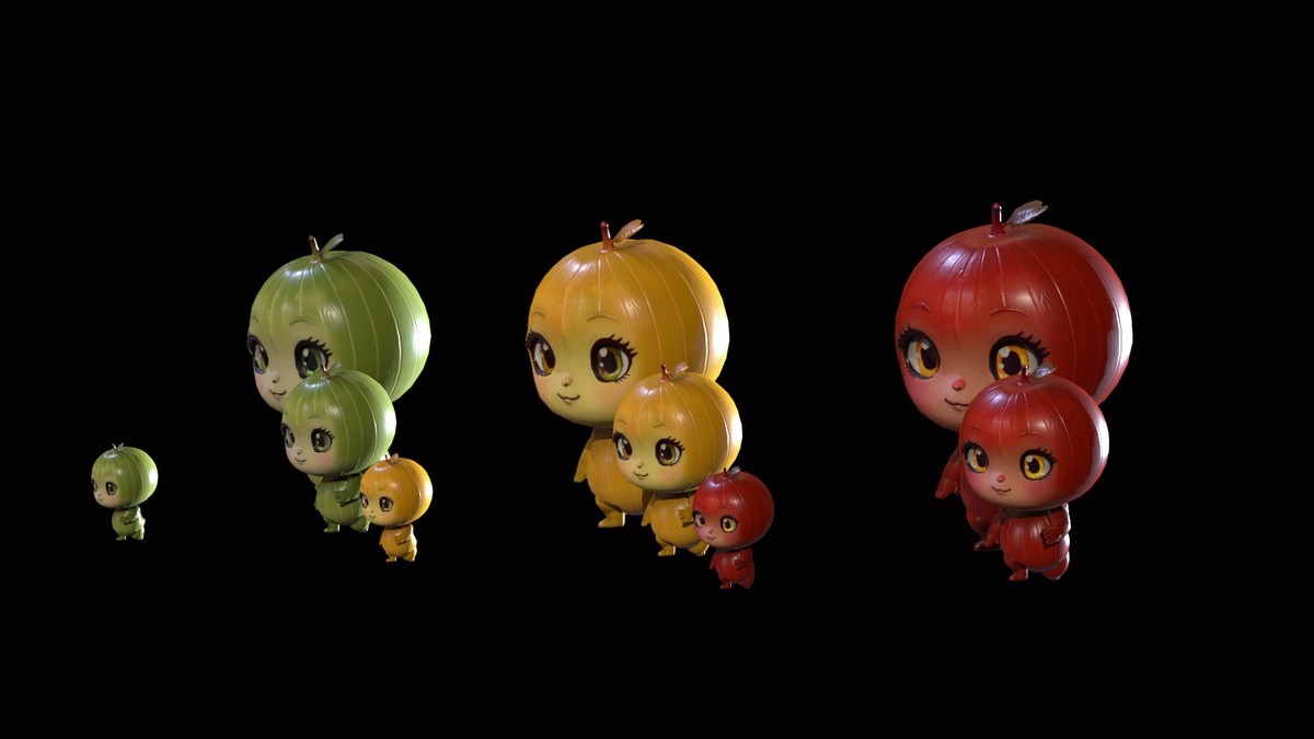 Chibi Fruit Gooseberry