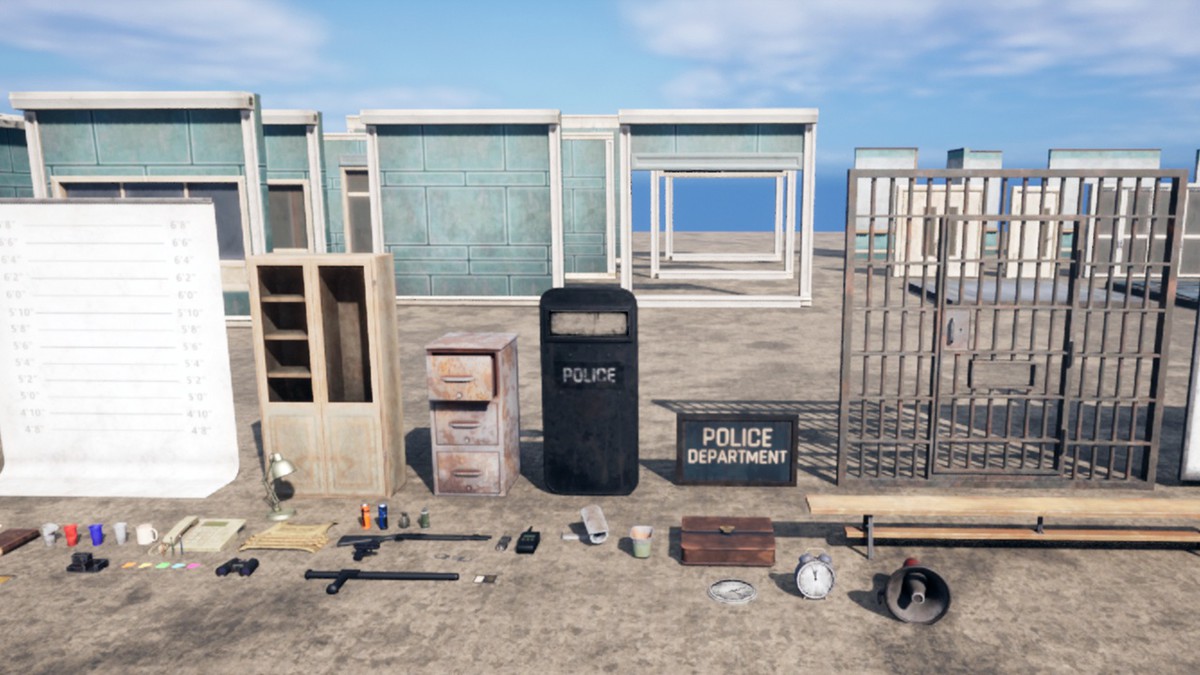 Police Station Apocalypse Modular