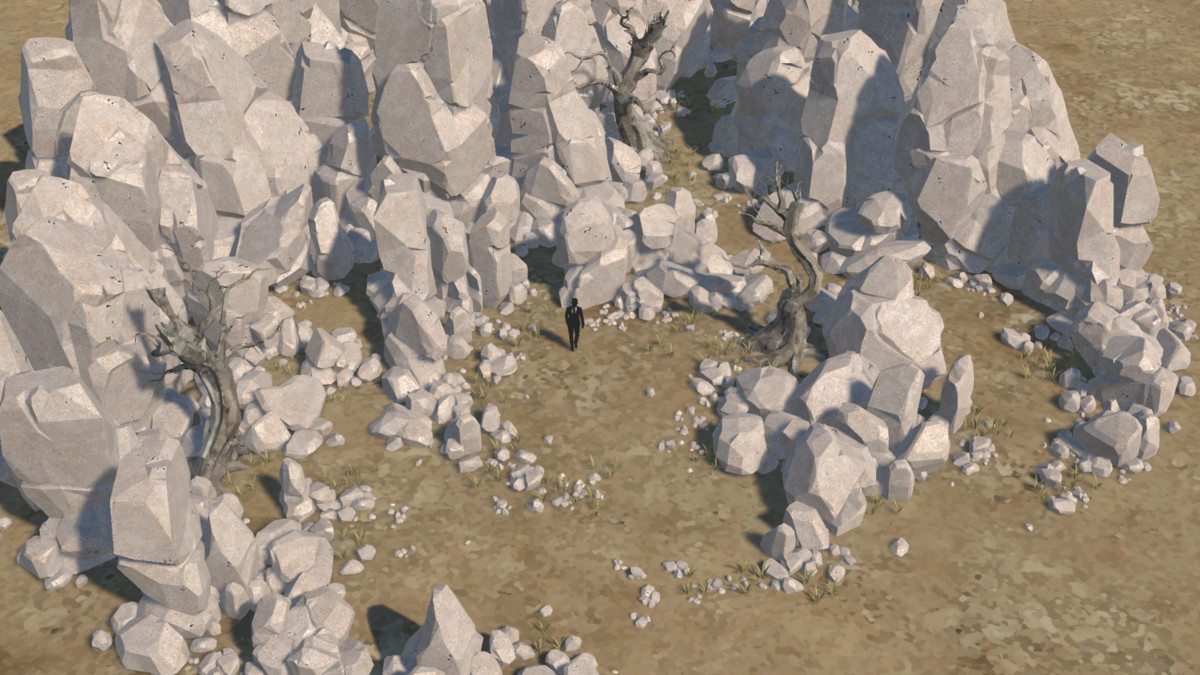 LowPoly Nature Stone