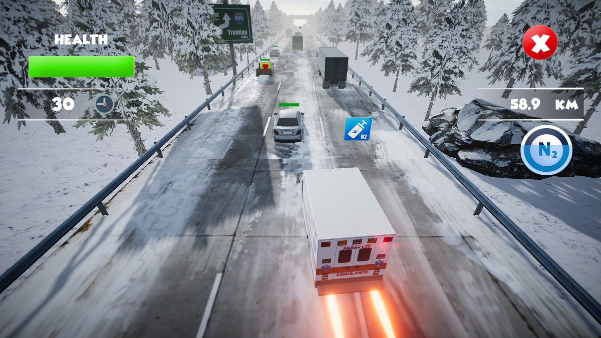 Traffic Racing Game
