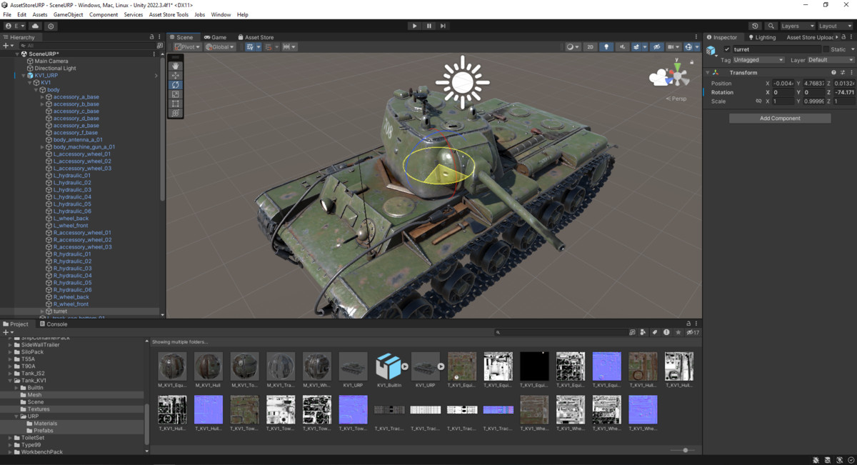 Tank Rigged Bundle 03