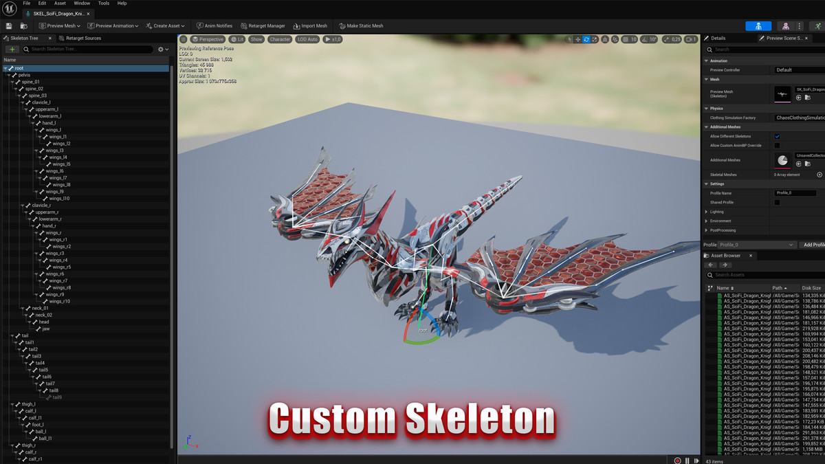 Sci-Fi Dragon Knight