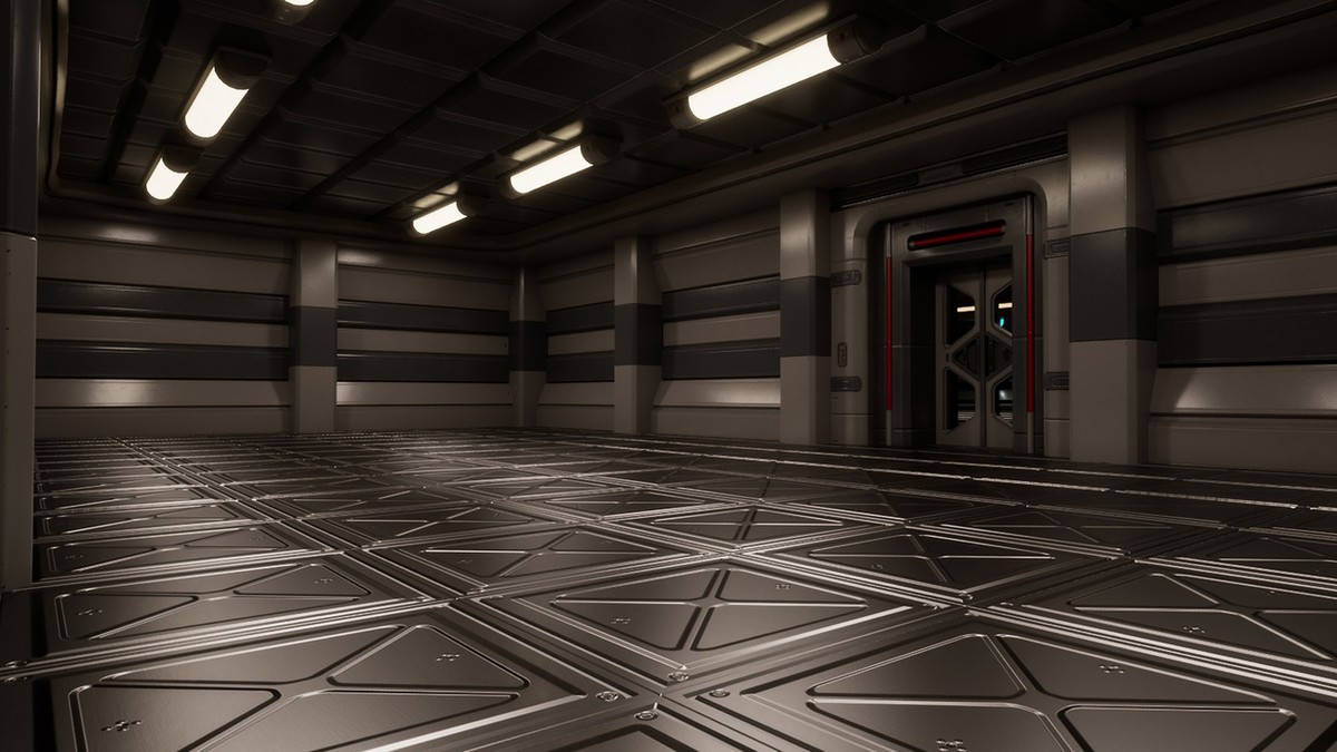 Sci FI Hallway Asset Pack