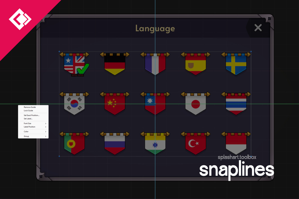 Snaplines - Smart UI Guides & Grids