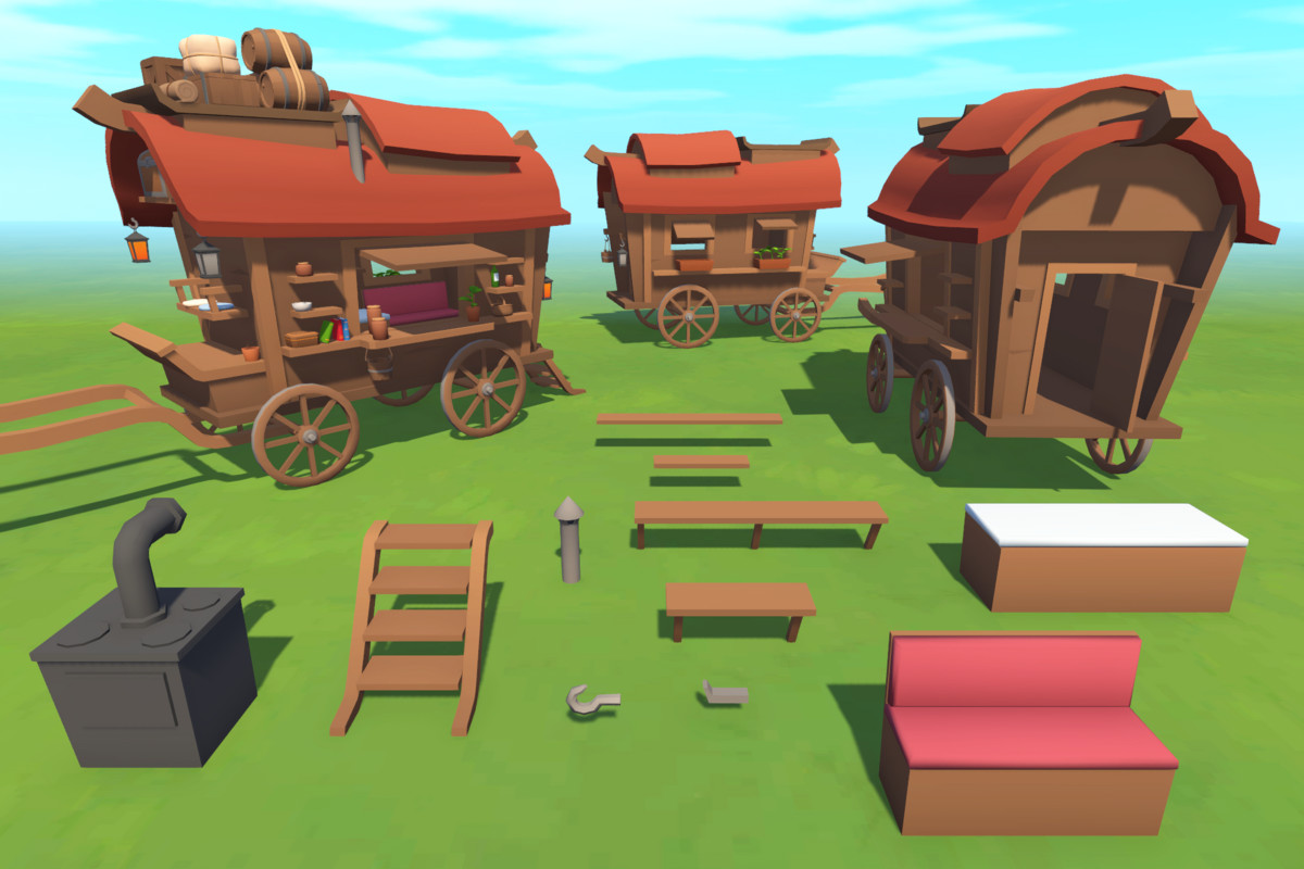 Wandering Merchant Camp Pack