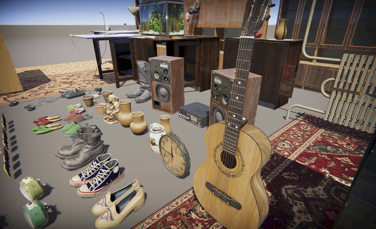 Old Interior Props Pack 3