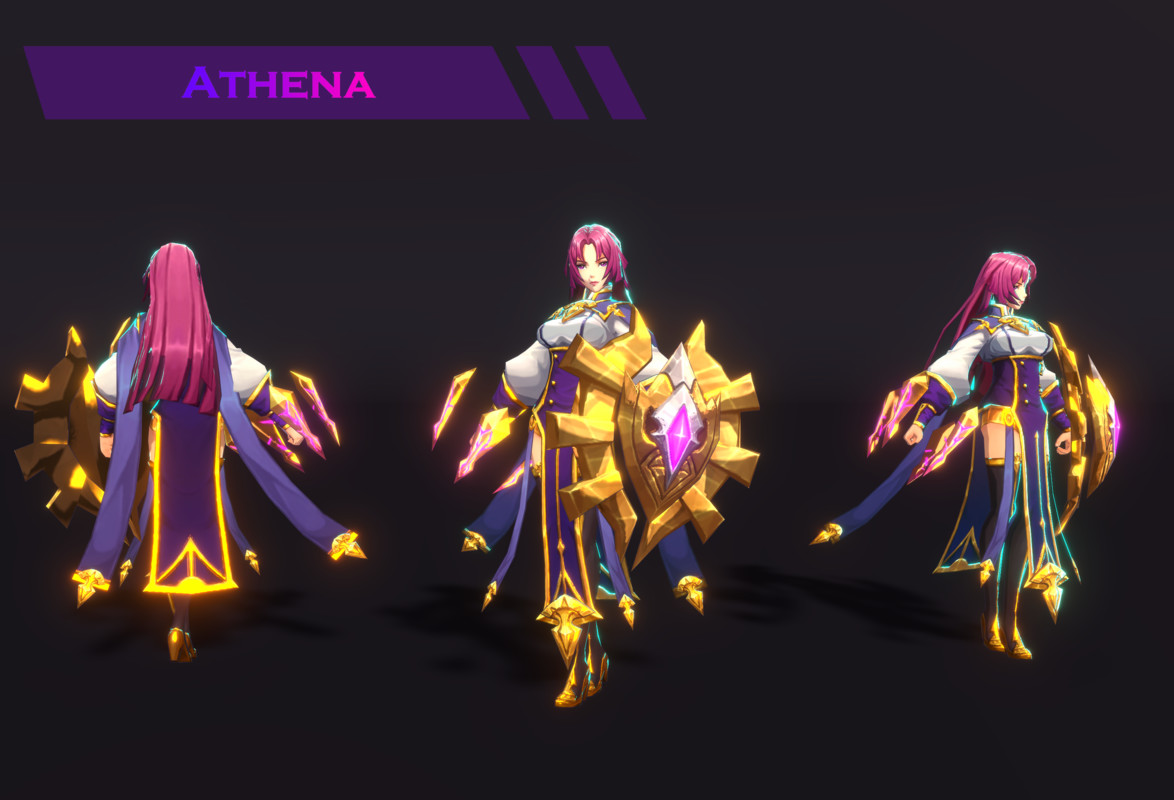 Ares and Athena