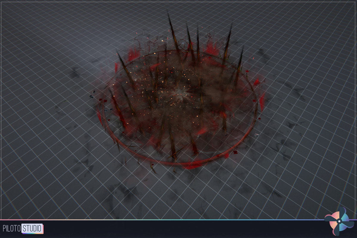 Realistic Blood Thorn VFX