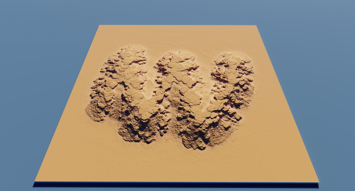 Chipped Plateaus - StampIT!