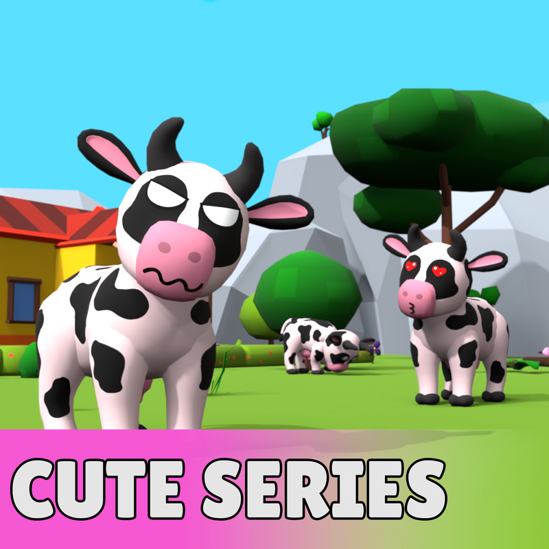 Cute low poly Animals part 1