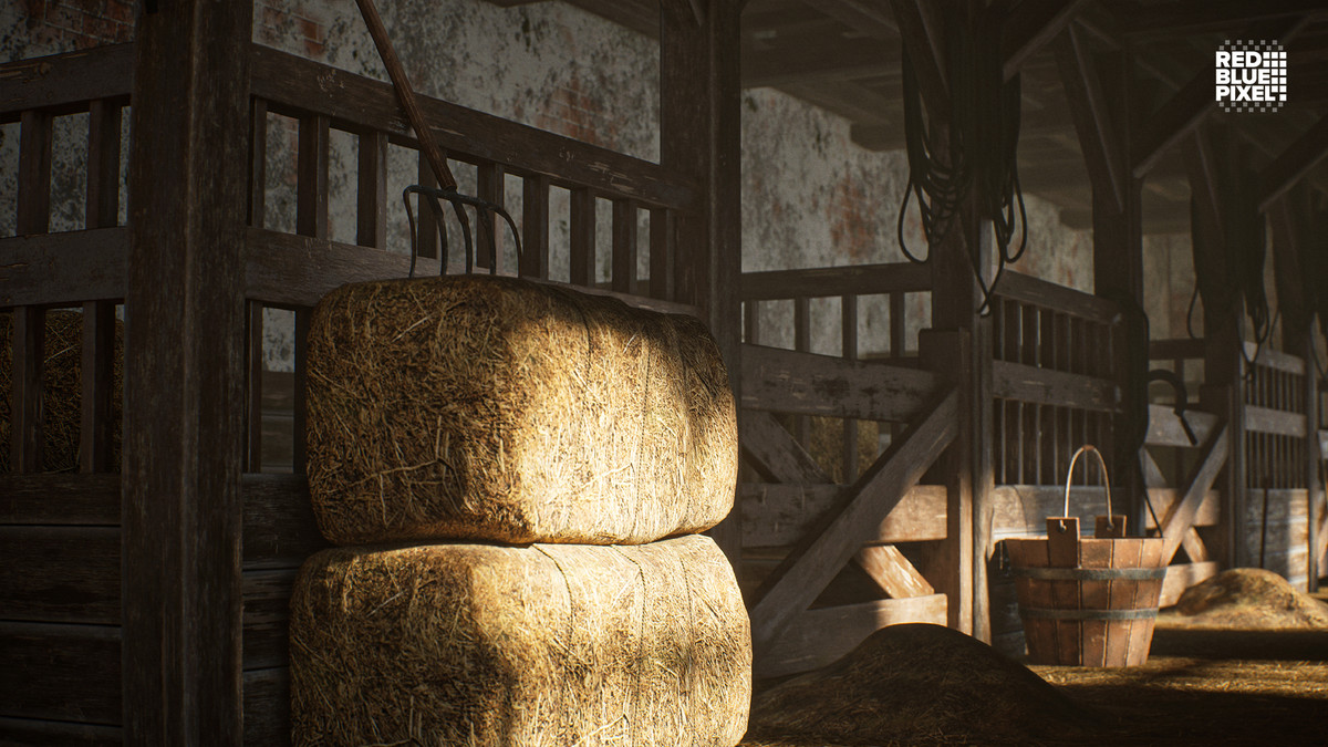 Medieval Horse Stable