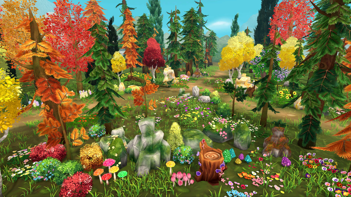 Village Life - Stylized Meadow & Forest Props