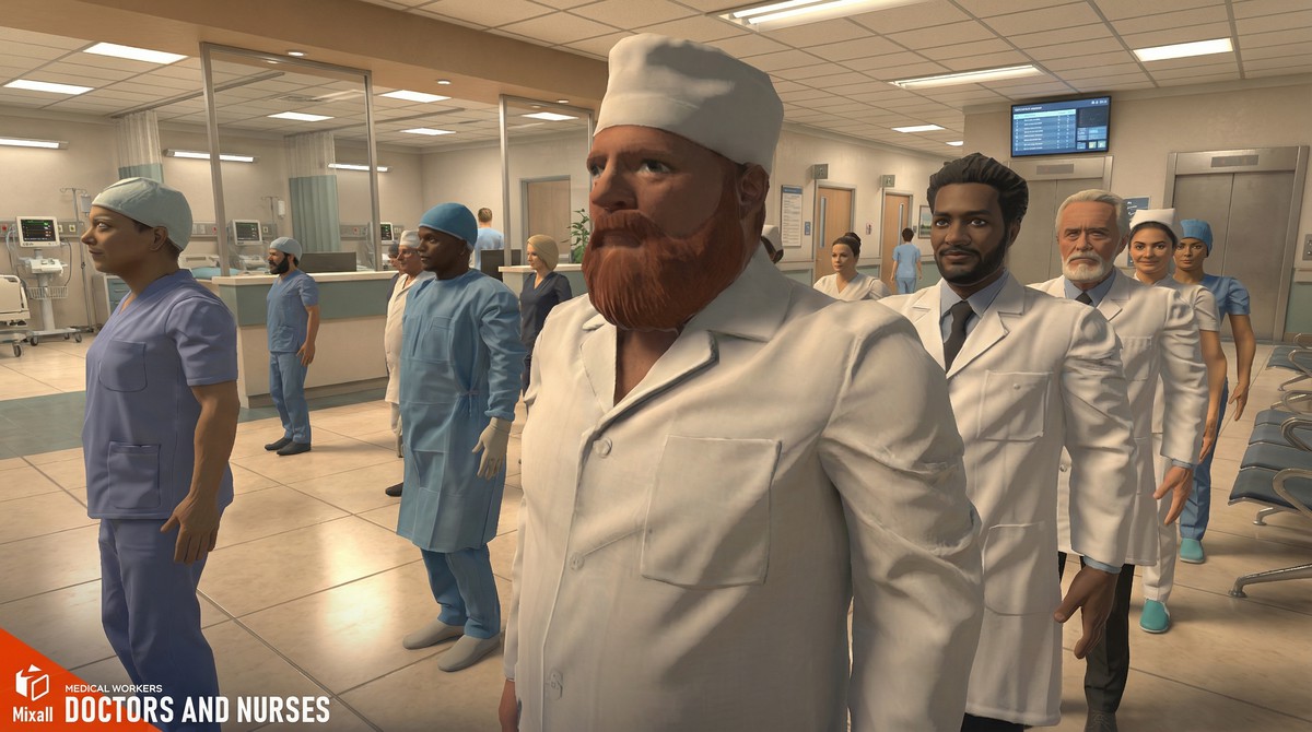 Doctors and nurses - medical workers