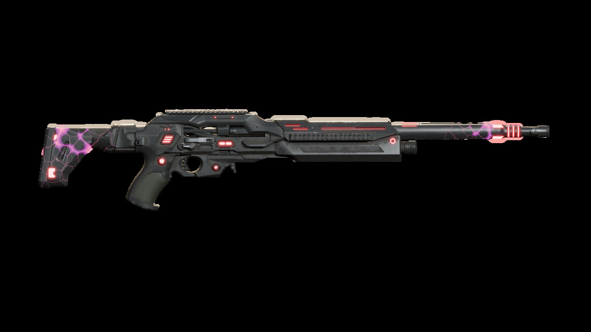 Sci-Fi Weapons - Neon SciFi Sniper Rifles with 5 Skins per Weapon