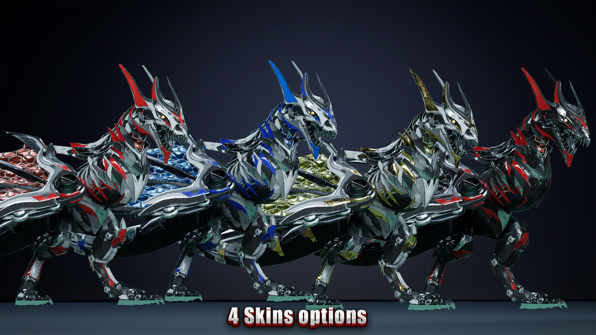 Sci-Fi Dragon Knight