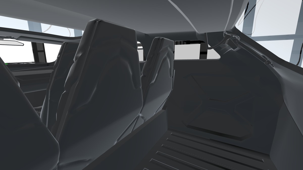 Futuristic SUV