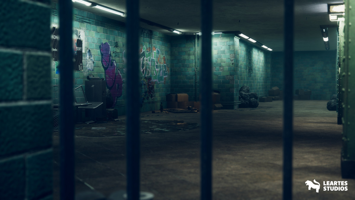 Abandoned Subway Station in Berlin