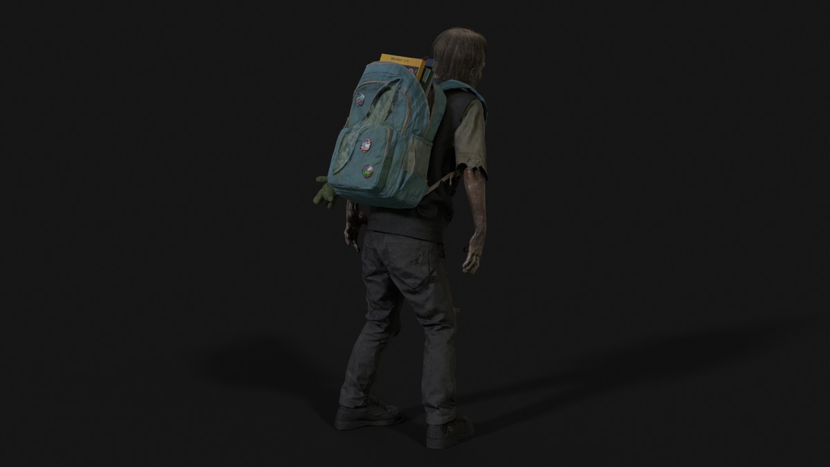 Gradeschooler Boy — American School Zombie Collection