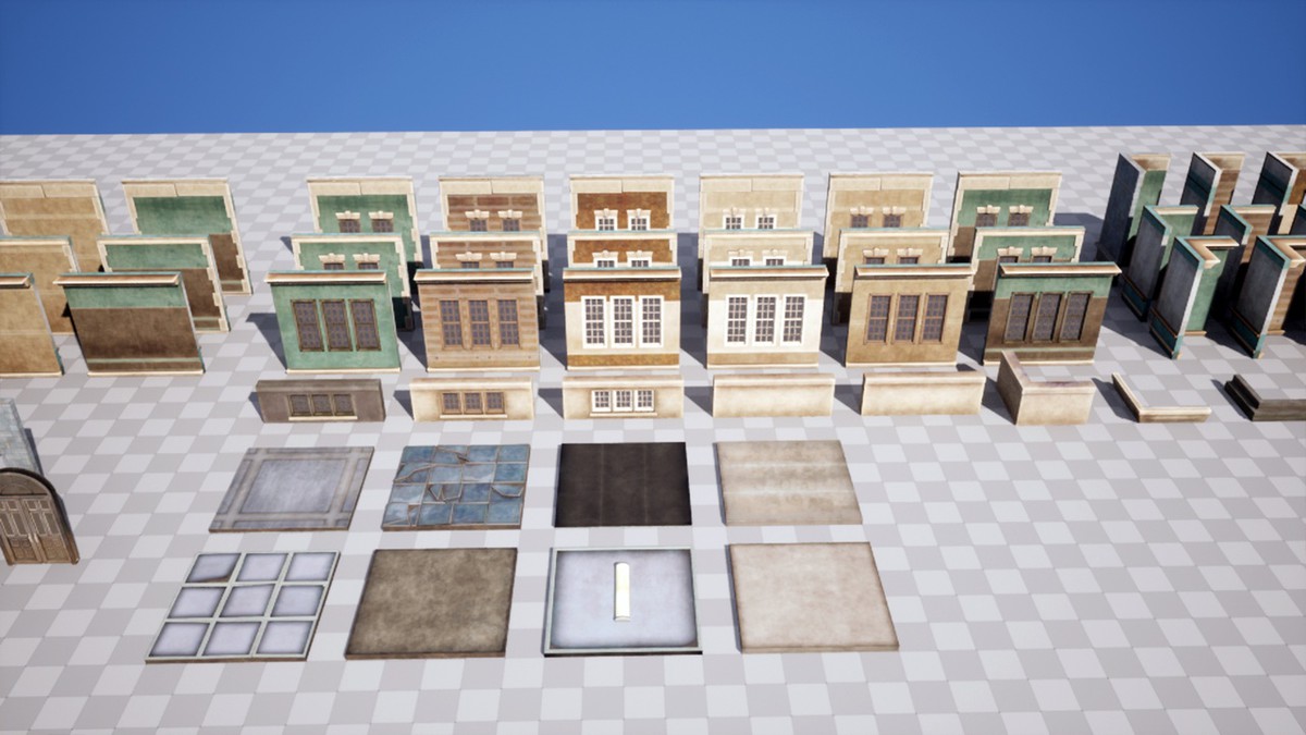 School Destroyed Modular