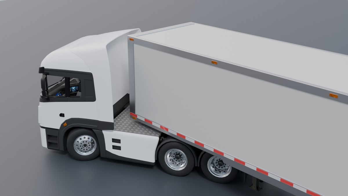 European Semi Truck Pack – Detailed Interior, Modular Trailer & Functional Doors