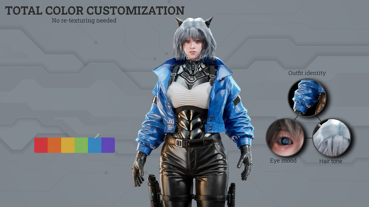 Vexa - Neon Striker