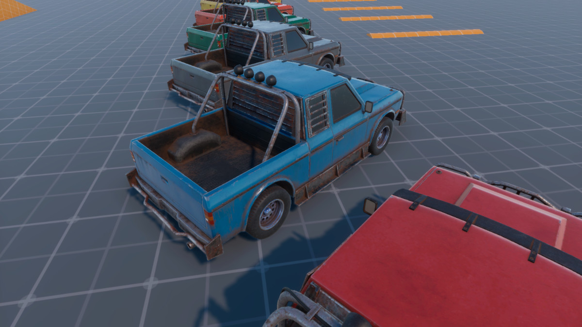 Post-Apocalyptic Pickup Truck | Physics-Based Vehicle Controller