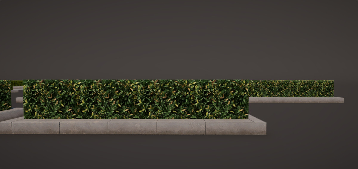 Optimized Realistic Modular Hedge Set