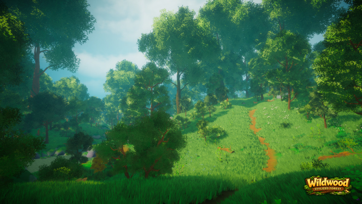Wildwood: Stylized Forest (Stylized Nature, Stylized Forest, Nature, Biome)